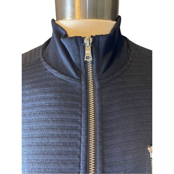 NWT  Navy INC INTERNATIONAL CONCEPTS
Men's Quilted  Knit Jacket, size M - Picture 3 of 11